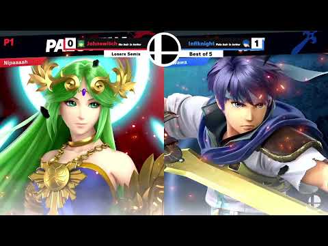 Johnswitch (Palutena) vs Infiknight (Ike) - Losers Semis - Fries on a Salad #97
