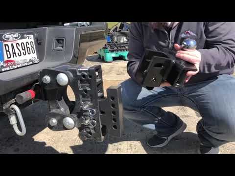 Installing The Weight Distribution Adapter Shank From GEN-Y Hitch