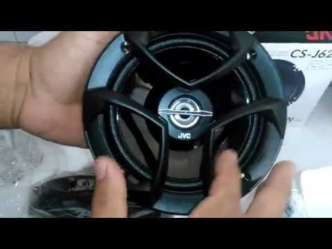 JVC CS-J620 automobilio garso kolonėlė 2 krypčių 300 W Turas video