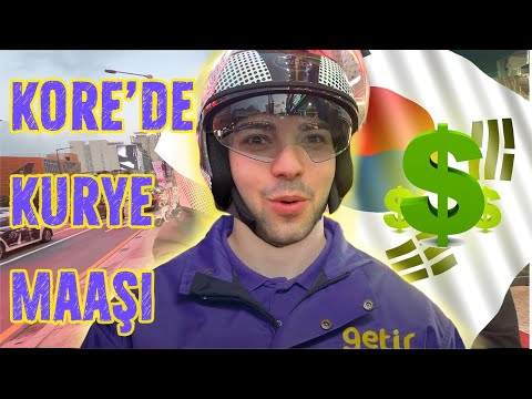 KOREDE 24 Saat KURYE OLDUM!! (Yurtdışındaki Kazançlar Sizce Nasıl ?)