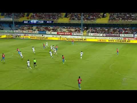 Telekom Sport: Rezumat Gaz Metan - FCSB 1-3 (Fofana 30'/Moruţan 49', Gnohere 63', F. Coman 83')
