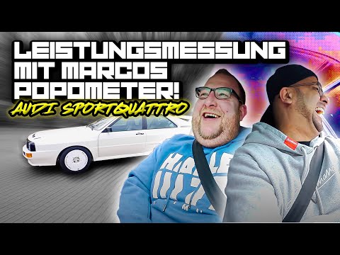 JP Performance - Leistungsmessung mit Marcos Popometer | Audi Sportquattro fahren!