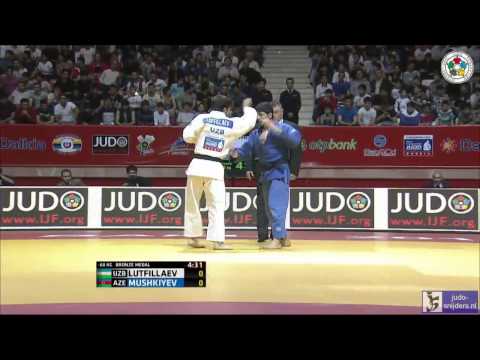 Judo 2014 Grand Slam Baku: Lutfillaev (UZB) - Mushkiyev (AZE) [-60kg] bronze