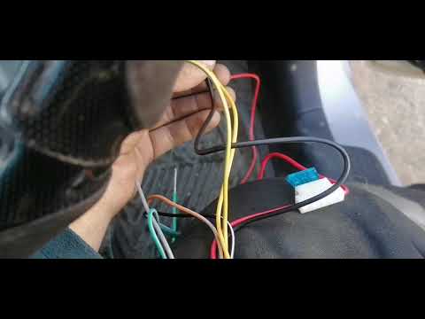 Как подключить сигнализацию Hippcron Car Remote Control Keyless Entry System
