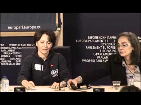 ERT workers Full Press Conference European Parliament (dubbed)