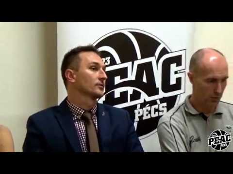 PEAC-PÉCS - KSC Szekszárd Sajtótájékoztató