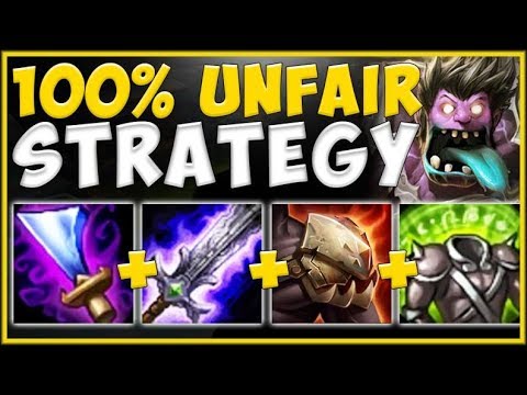 WTF! ON-HIT BUILD MAKES MUNDO 100% UNFAIR TO PLAY AGAINST! MUNDO TOP GAMEPLAY! - League of Legends