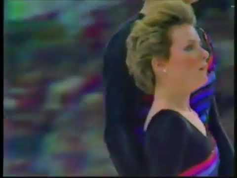 Barbara Underhill and Paul Martini - Olympic Games 1984. SP.