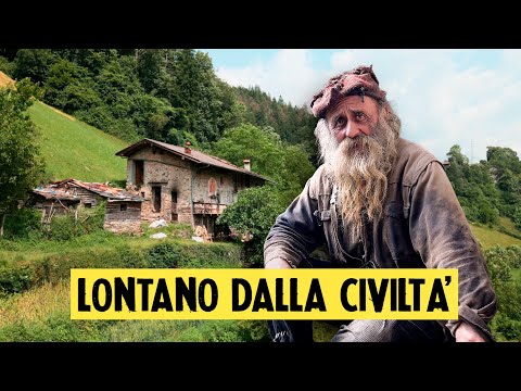 The man who has lived isolated in the mountains for 47 years: without electricity, gas, or any ot...
