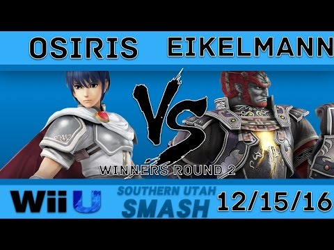 DTT #8 - Osiris (Marth) VS. Eikelmann (Ganondorf) - SSB4 Winners Round 2 - Smash for Wii U