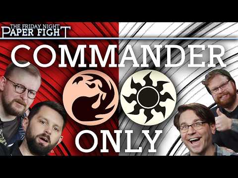 Red/White Commander || Friday Night Paper Fight (Feb 2026)