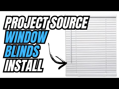 Installing Project Source Blinds