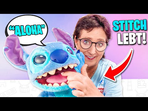 Dieser STITCH lebt! Disneys animatronisches Kuscheltier!😍