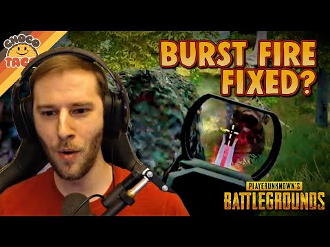 Is M16 Burst Fire Fixed? ft. Boom - chocoTaco PUBG Duos Gameplay
