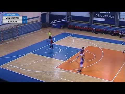 NBSC 2018. Boys 2005. VOŽDOVAC (SRB) - MACCABI TA (ISR)