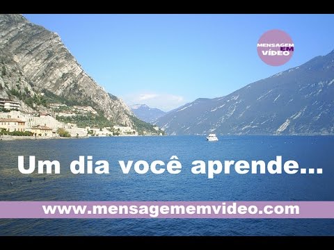 Um dia você aprende...