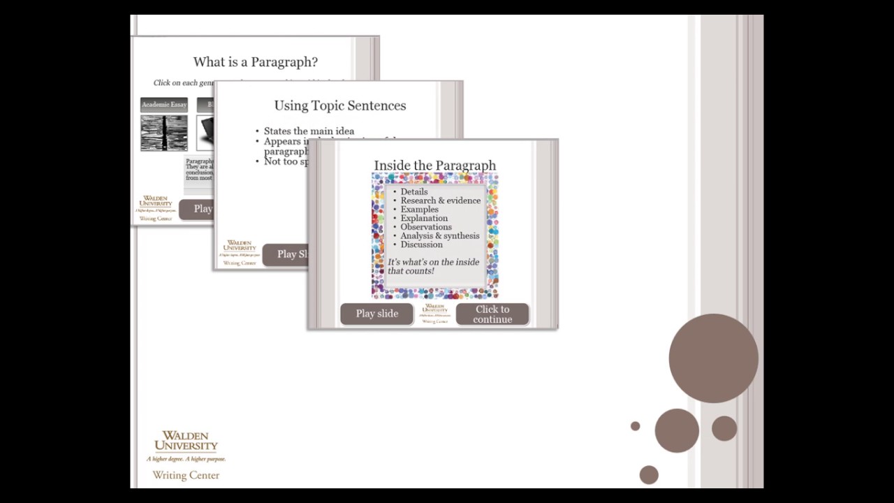 Module Preview: Introduction to Paragraph Development