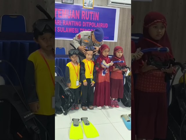 Video Outing Class kunjungan ke Ditpolairud Polda Sultra - RA Mutiara Islam Kendari
