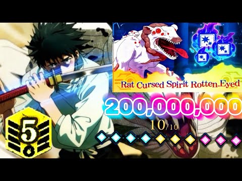 Red Yuta Hard Sweep Battle JJK - 200M Clear 16 Turns - Global Jujutsu Kaisen Phantom Parade