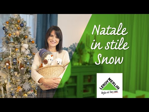 Stile Snow: addobbare la casa per Natale con @Opi.Illi | Leroy Merlin