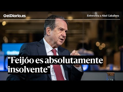 Abel Caballero: "Feijóo es absolutamente insolvente y no tiene capacidad de diálogo"