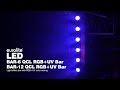 Eurolite LED Bar-6 QCL RGB+UV Bar QuickDMX Set thumbnail 12