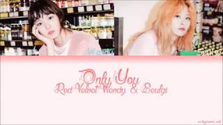 Red Velvet Wendy (웬디) & Seulgi (슬기) - Only You (너만 보여) (Color Coded Lyrics) [HAN/ROM/ENG]