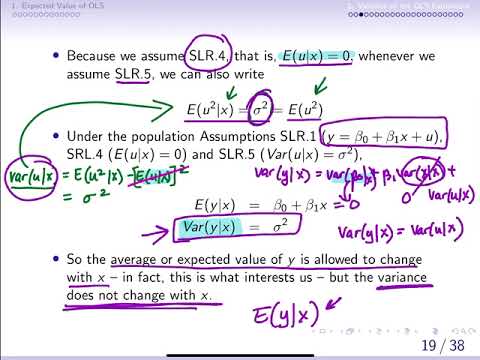 2.5b1 Variances of OLS estimators Part 1