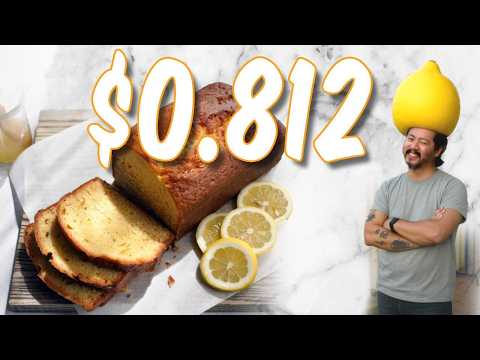 $0.812 Vegan Lemon Cake