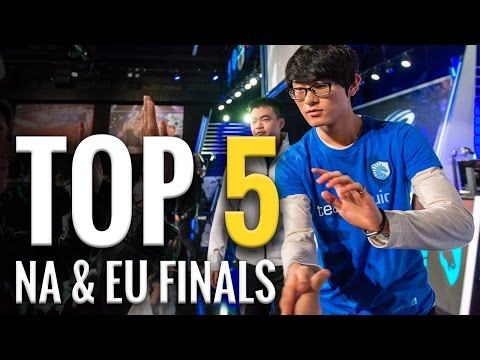 Top 5- NA & EU LCS - Spring Finals