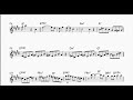 Phil Woods - "How High the Moon" Alto Sax transcription (plus Bb transposition)