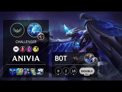 Anivia Bot vs Ezreal - KR Challenger Patch 12.5