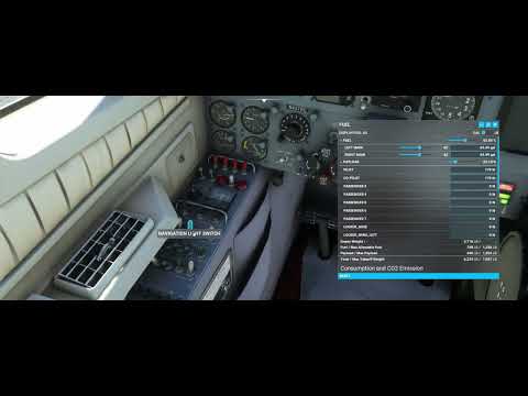 FLYSIMWARE C414A Chancellor Fuel Computer Tutorial