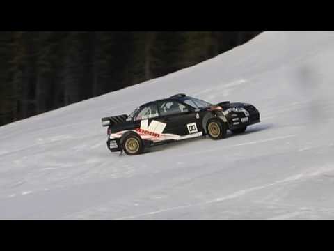 Se Mads Østberg kjøre rally i Parken Trysil