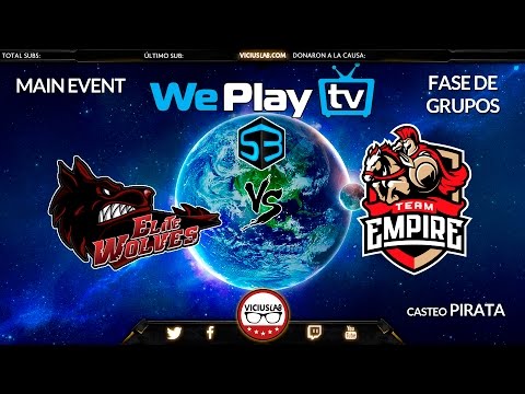 DOTA 2 - ELITE WOLVES vs EMPIRE -1.1 - Group Stage - WEPLAY S3 - Viciuslab