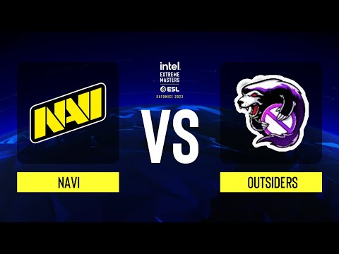 NaVi vs. Outsiders - Map 1 [Overpass] - IEM Katowice 2023 - Quarter-final