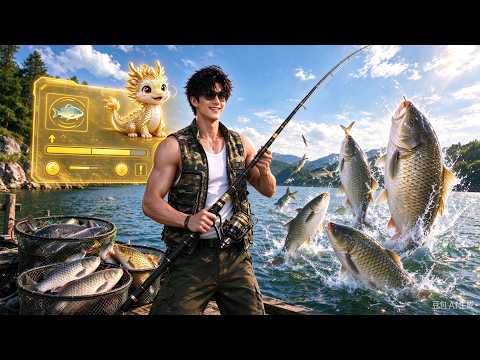 辭掉兩萬月薪回村承包荒廢五十年的破水庫，竟覺醒魚獲成長系統！魚苗入塘變百斤巨物，釣客每上一條魚他就躺賺返現，兩百塊神餌引爆連竿爆護！ #釣魚佬 #系統流 #逆襲 #爆護