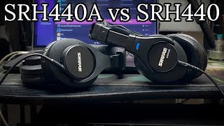 Video thumbnail for Shure SRH440A $100 vs SRH440 $75 … Headphone Review by Hobby Talk