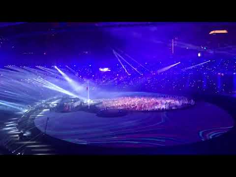 Fancam Super Junior - Sorry, Sorry at GBK in Closing Ceremony Asian Games 2018