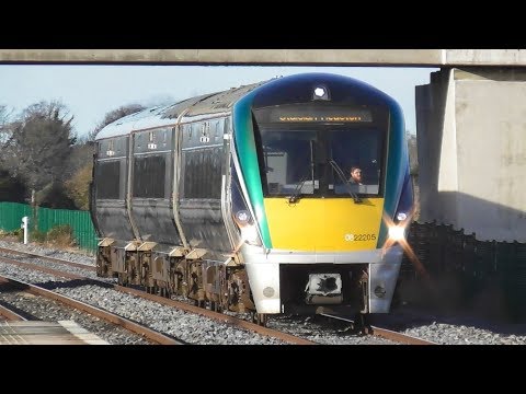 Irish Rail 22000 Class Intercity Train 22205 - Adamstown Station, Dublin