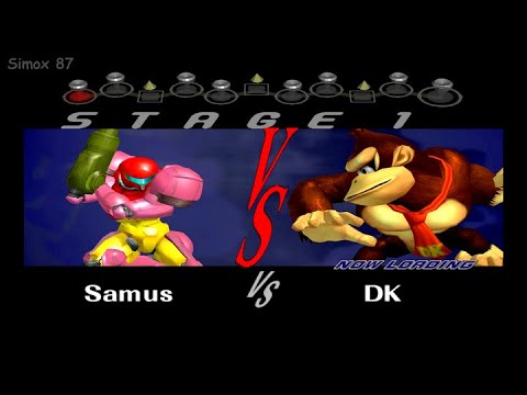 Super Smash Bros Melee (2001) Gamecube Gameplay