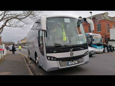 Roselyn Coaches Volvo SC5 Coach Is On The 1826 GWR Rail Replacement Service Reg Is PSV I43