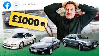 £1000 Facebook Marketplace Cheap Car Challenge