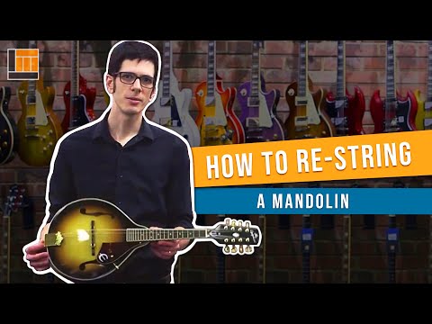opens link to How to Change a String on a Mandolin
