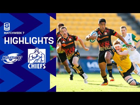 DHL Super Rugby Pacific R7 Highlights: Hurricanes v Chiefs (2022)