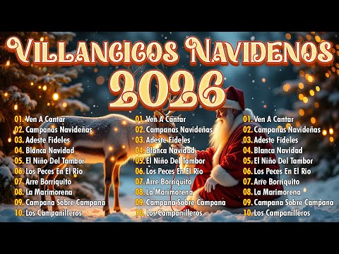 MÚSICA DE NAVIDAD 2026 🎄🎅🎁 LAS 30 MEJORES CANCIONES NAVIDEÑOS EN ESPAÑOL 🎄🎅🎁 FELIZ NAVIDAD 2026