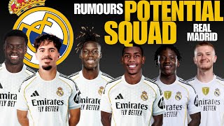Real Madrid Potential Squad 2026 | Rumoured Signings Next Window - Hala Madrid