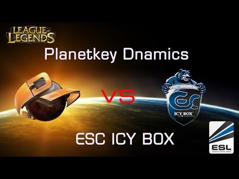 EPS Spring 2014 LoL Cup #3 - ESC ICY BOX vs Planetkey Dynamics [Viertelfinale]