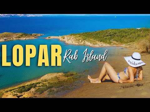 Lopar, Rab Island – Discover Croatia’s Sandy Peninsula Paradise