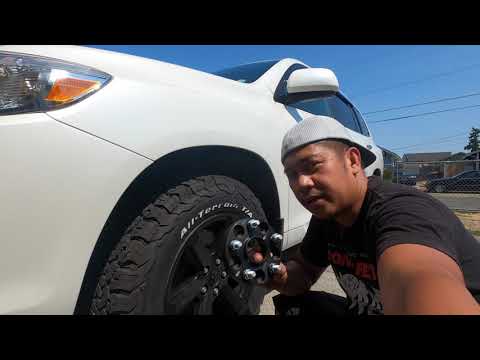 WHEEL SPACER on HIGHLANDER | Orion Motor Tech